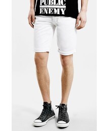 TOPMAN | Topman Skinny Fit White Denim Shorts(その他パンツ)