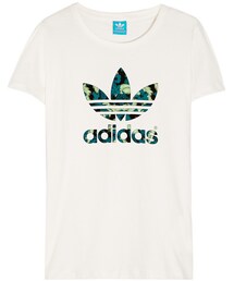 adidas | Adidas Originals Trefoil organic cotton-jersey T-shirt(Tシャツ/カットソー)