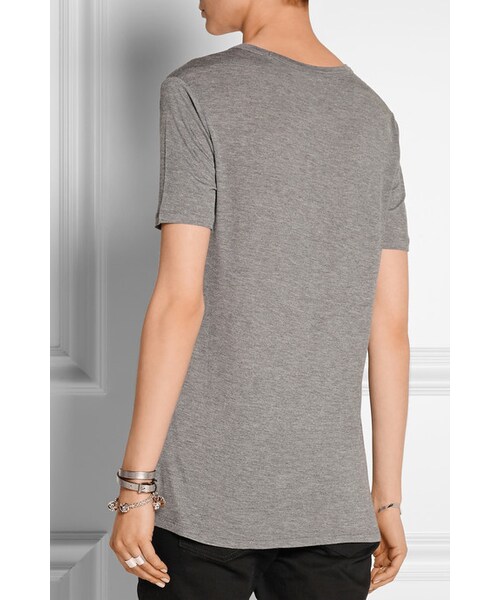 alexanderwang(アレキサンダーワン)の「T by Alexander Wang Classic jersey T-shirt(シャツ/ブラウス・レディース・Gray・x small/small/medium/large)」の5枚目の写真