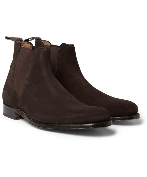 GRENSON(グレンソン)の「Grenson Declan Suede Chelsea Boots(ブーツ・メンズ・Brown・UK 8 (US 9)/UK 11.5 (US 12.5)/UK 6 (US 7)/UK 7 (US 8)/UK 7.5 (US 8.5)/UK 8.5 (US 9.5)/UK 9 (US 10)/UK 9.5 (US 10.5)/UK 10 (US 11)/UK 10.5 (US 11.5)/UK 11 (US 12)/UK 12 (US 13))」の8枚目の写真