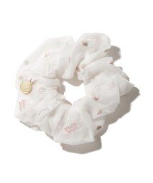 GELATO PIQUE ピンク シフォンシュシュ 刺繍入り Amazon.co.jp: [ジェラート ピケ] パターンシュシュ