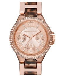 MICHAEL KORS | MICHAEL Michael Kors Michael Kors 'Mini Camille' Chronograph Crystal Bezel Bracelet Watch, 33mm(アナログ腕時計)