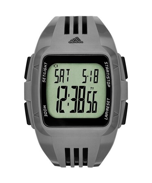 adidas（アディダス）の「adidas Performance adidas Originals 'Duramo XL' Digital Watch, 50mm（アナログ腕時計・レディース・Grey/ Black）」の2枚目の写真