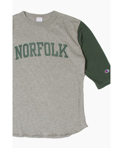 Champion(チャンピオン)の「Baseball Raglan(C3-F410) Green(トップス・メンズ・기타・S/M/L/XL)」の1枚目の写真