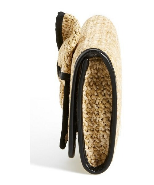 kate spade new york（ケイトスペード ニューヨーク）の「Kate Spade New York 'belle Place Viv' Straw Clutch（クラッチ