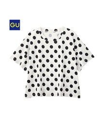 GU | （GU）グラフィックＴ（タウンテニス・半袖）Ｆ(トップス)