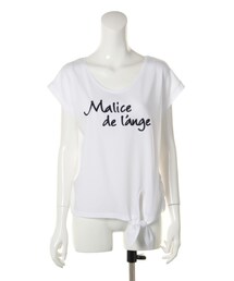 31 Sons de mode | 【対象品】チェーンステッチロゴ裾リボンＴシャツ(トップス)