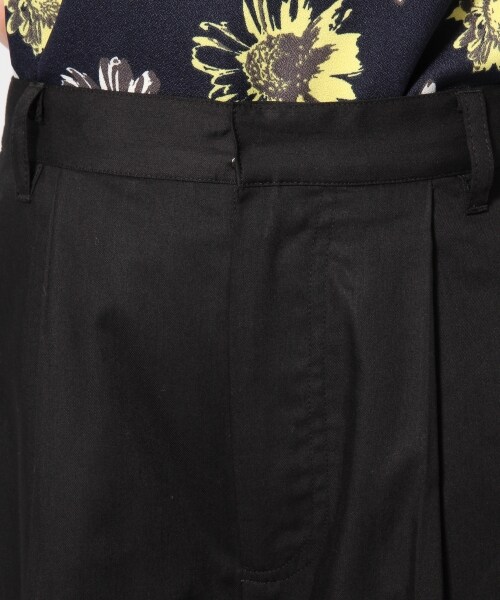 LOWRYS FARM（ローリーズファーム）の「ＴＣタックガウチョ（パンツ・レディース・ブラック09/カーキ78・Ｆ）」の6枚目の写真