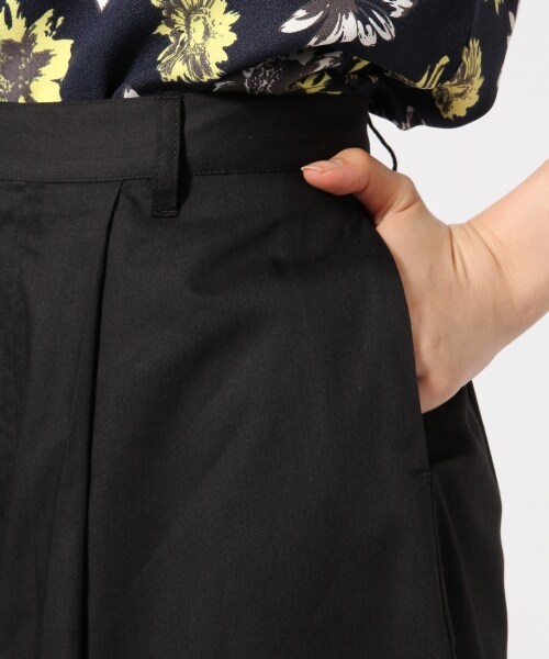 LOWRYS FARM（ローリーズファーム）の「ＴＣタックガウチョ（パンツ・レディース・ブラック09/カーキ78・Ｆ）」の5枚目の写真