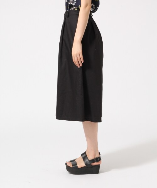 LOWRYS FARM（ローリーズファーム）の「ＴＣタックガウチョ（パンツ・レディース・ブラック09/カーキ78・Ｆ）」の3枚目の写真