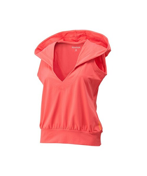 Reebok リーボック の Reebok リーボック レディース ダンス ノースリーブパーカー トップス Wear