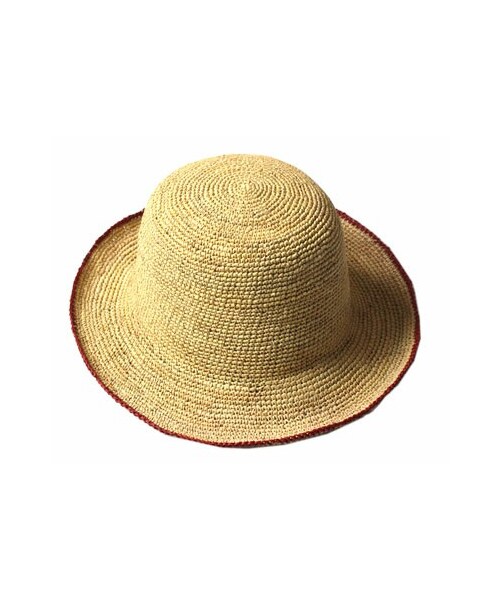 45rpm フォーティファイブアール の こま編みパナマハット 帽子 Wear