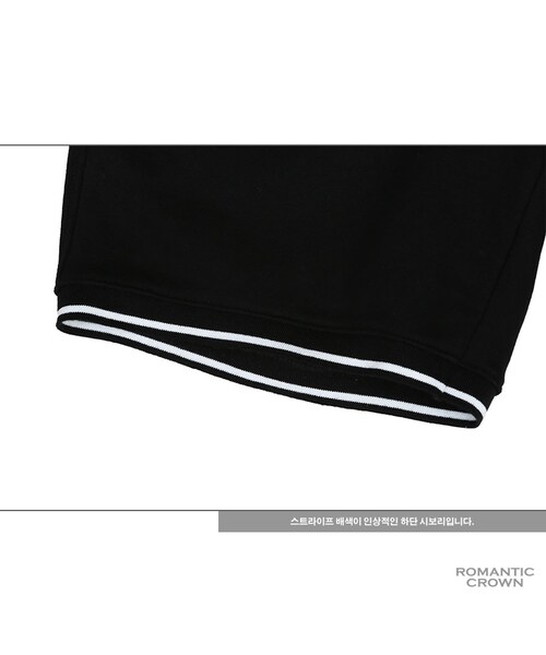 ROMANTIC CROWN（ロマンティッククラウン）の「GOOD LIFE SWEAT SHORTS_BLACK（その他・メンズ・기타）」の13枚目の写真