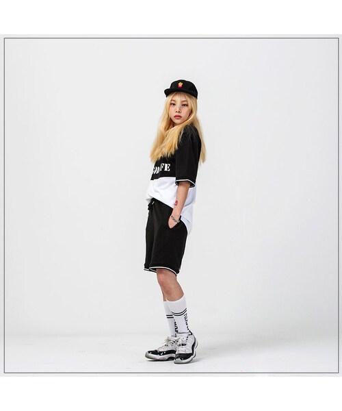 ROMANTIC CROWN（ロマンティッククラウン）の「GOOD LIFE SWEAT SHORTS_BLACK（その他・メンズ・기타）」の3枚目の写真