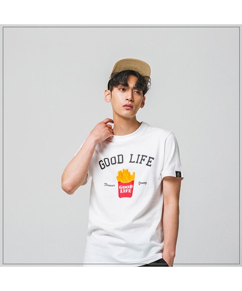 ROMANTIC CROWN（ロマンティッククラウン）の「FRENCH FRIES TEE_WHITE（その他・メンズ・기타）」の7枚目の写真