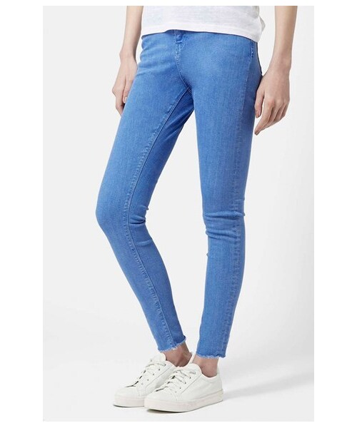TOPSHOP（トップショップ）の「Topshop Moto 'Jamie' High Waist Skinny Jeans (Blue) (Short)（デニムパンツ・レディース・Blue・30 (28-29 US)/28 (27 US)/25 (24 US)/32 (30-31 US)/26 (25-26 US)）」の5枚目の写真