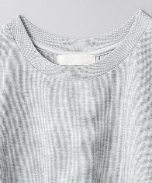 JEANASIS(ジーナシス)の「WフェイスプルオーバーNS(トップス・レディース・オフホワイト(05)/ブラック(09)/杢グレー(15)・FREE)」の5枚目の写真