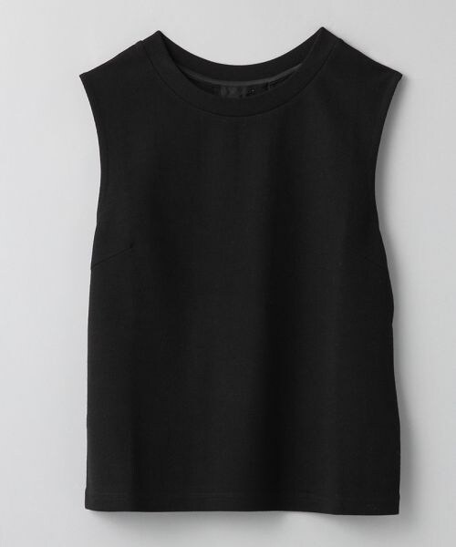 JEANASIS(ジーナシス)の「WフェイスプルオーバーNS(トップス・レディース・オフホワイト(05)/ブラック(09)/杢グレー(15)・FREE)」の2枚目の写真