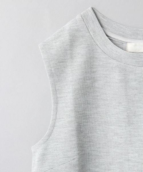 JEANASIS(ジーナシス)の「WフェイスプルオーバーNS(トップス・レディース・オフホワイト(05)/ブラック(09)/杢グレー(15)・FREE)」の6枚目の写真