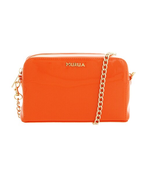 MURUA（ムルーア）の「【CASUAL】コンパクトZIPポーチ（バッグ・レディース・オレンジ/シルバー/ゴールド・F）」の12枚目の写真