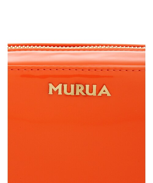 MURUA（ムルーア）の「【CASUAL】コンパクトZIPポーチ（バッグ・レディース・オレンジ/シルバー/ゴールド・F）」の8枚目の写真
