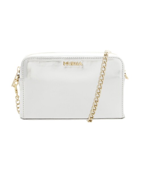 MURUA（ムルーア）の「【CASUAL】コンパクトZIPポーチ（バッグ・レディース・オレンジ/シルバー/ゴールド・F）」の2枚目の写真