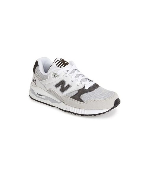NEW BALANCE(ニューバランス)の「New Balance '530' Sneaker (Women)(スニーカー・レディース・White/ Grey/Grey/ Pink・6 B/10 B/11 B/12 B/5.5 B/6.5 B/7 B/7.5 B/8 B/8.5 B/9 B/9.5 B)」の2枚目の写真