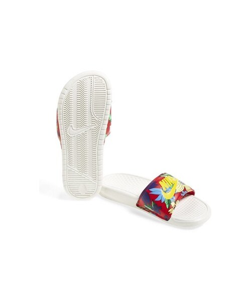 NIKE（ナイキ）の「Nike 'Benassi JDI' Print Slide Sandal (Women)（サンダル・レディース・Sail-Tryllw・8 M/10 M/7 M/9 M/6 M）」の6枚目の写真