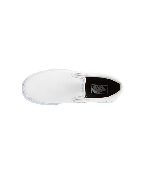 VANS（バンズ）の「Vans 'Classic' Slip-On Sneaker (Men)（その他シューズ・メンズ・Crackle White/ White・11 M/10.5 M/10 M/9.5 M/9 M/8 M/13 M/12 M）」の3枚目の写真