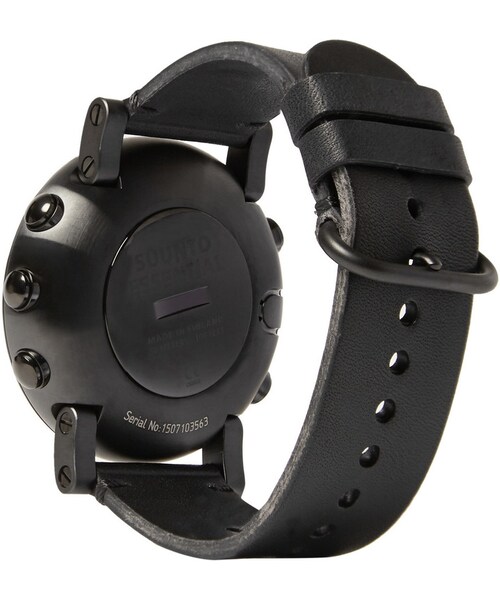 SUUNTO（スント）の「Suunto Essential Stainless Steel Digital Watch（アナログ腕時計・メンズ・Black・One Size）」の2枚目の写真