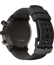 SUUNTO TEK　TERRA デジタル腕時計 シルバー SUUNTO（スント）の「Suunto Elementum Terra Steel and Rubber