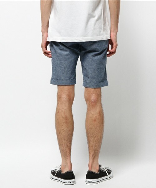 RATTLE TRAP（ラトルトラップ）の「コットンリネンショーツ（その他パンツ・メンズ・ブラック/ネイビー/ブルー系その他・SMALL/MEDIUM/LARGE/LL）」の5枚目の写真