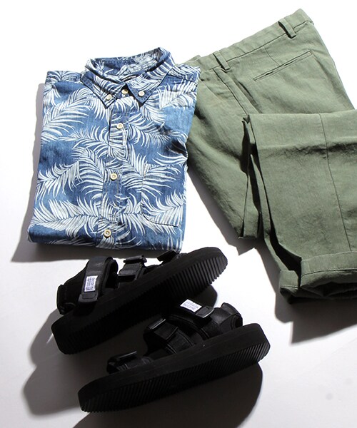 FREAK'S STORE（フリークスストア）の「デニムアロハシャツ（その他・メンズ・ブルー/ネイビー・M/L）」の12枚目の写真