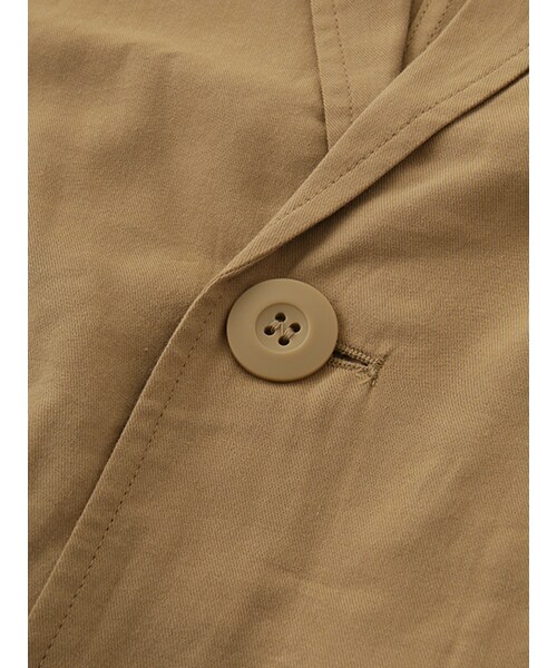 w closet（ダブルクローゼット）の「ツイルチェスターコート（ジャケット/アウター・レディース・ベージュ/ライトサックス/カーキ・FREE）」の9枚目の写真
