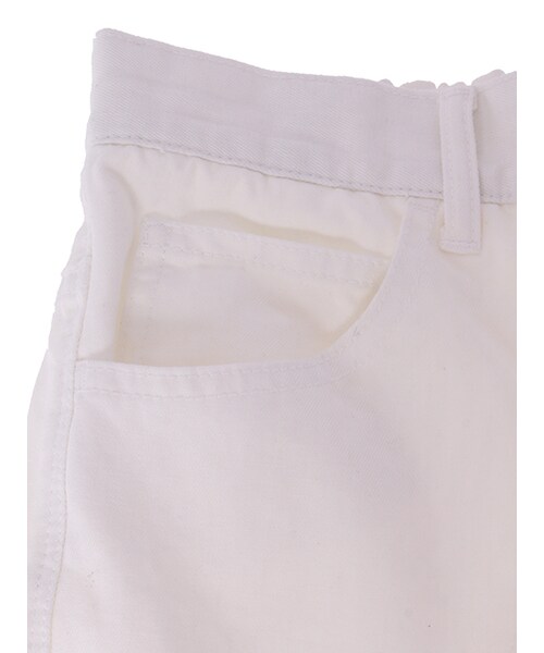 w closet（ダブルクローゼット）の「ストレートデニムパンツ（パンツ・レディース・ブルー/ワンウォッシュ/ホワイト・FREE）」の8枚目の写真