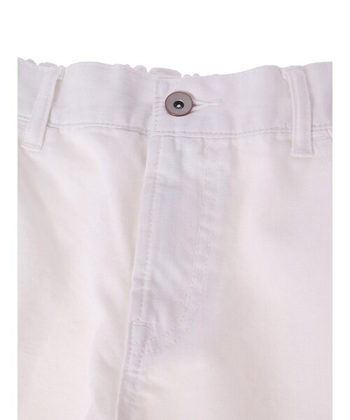 w closet（ダブルクローゼット）の「ストレートデニムパンツ（パンツ・レディース・ブルー/ワンウォッシュ/ホワイト・FREE）」の7枚目の写真