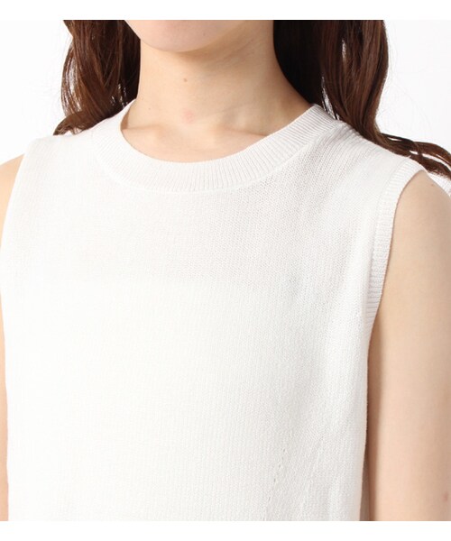 PAGEBOY（ページボーイ）の「マルロンxオーガンジーセットアップ（ワンピース/ドレス・レディース・アイスグレー/サックス/ネイビー）」の7枚目の写真