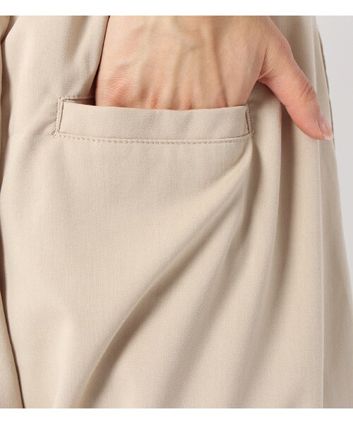 mysty woman（ミスティウーマン）の「2WAYガウチョサロペット（オールインワン・サロペット・レディース・オフホワイト/ベージュ/ネイビー/ブラック・M）」の12枚目の写真