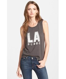 MAISON SCOTCH | Maison Scotch 'La Plage' Embroidered Neckline Tank(Tシャツ/カットソー)