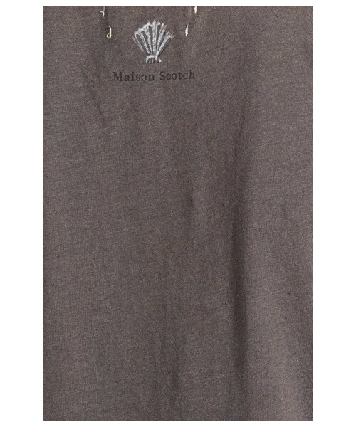 MAISON SCOTCH(メゾンスコッチ)の「Maison Scotch 'La Plage' Embroidered Neckline Tank(Tシャツ/カットソー・レディース・Black・4/Petite/2/1/3)」の3枚目の写真