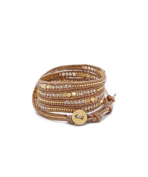 CHAN LUU（チャンルー）の「Chan Luu Beaded Wrap Bracelet（ブレスレット・レディース・Natural Mix/Beige・One Size）」の2枚目の写真