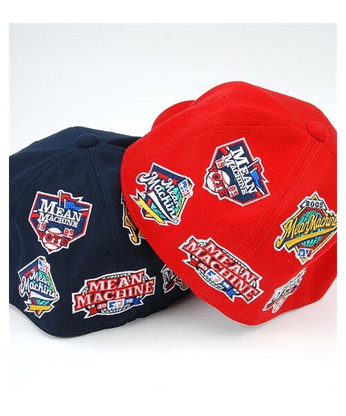 VOTE MAKE NEW CLOTHES（ボートメイクニュークローズ）の「VOTE 5 RINGS BB CAP（その他・メンズ・紅/海軍藍）」の6枚目の写真