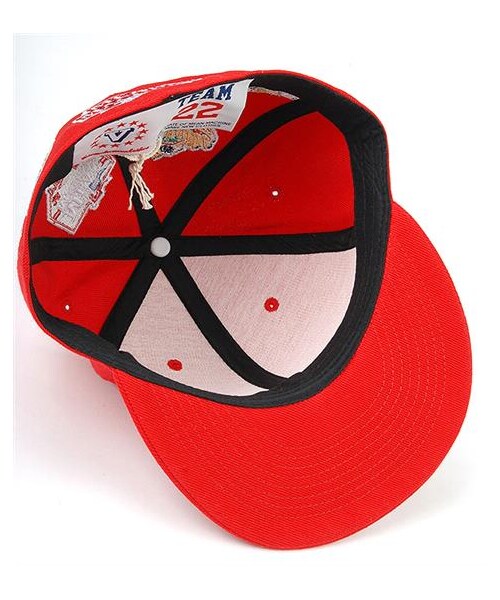 VOTE MAKE NEW CLOTHES（ボートメイクニュークローズ）の「VOTE 5 RINGS BB CAP（その他・メンズ・紅/海軍藍）」の4枚目の写真