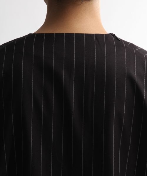 HARE（ハレ）の「ストライププルオーバーカットソー（トップス・メンズ・グレー16/ネイビー88・Ｓ/Ｍ）」の11枚目の写真