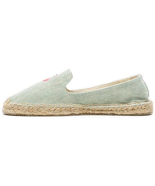 SOLUDOS（ソルドス）の「Soludos Flamingo Embroidered Espadrille（シューズ・レディース・Light Chambray_WZ102・10）」の4枚目の写真
