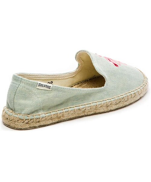 SOLUDOS（ソルドス）の「Soludos Flamingo Embroidered Espadrille（シューズ・レディース・Light Chambray_WZ102・10）」の3枚目の写真