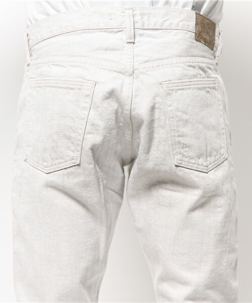 Johnbull Private labo（ジョンブルプライベートラボ）の「タイトストレートデニムパンツ（デニムパンツ・メンズ・ホワイト系その他・28inch/30inch/32inch/34inch）」の6枚目の写真
