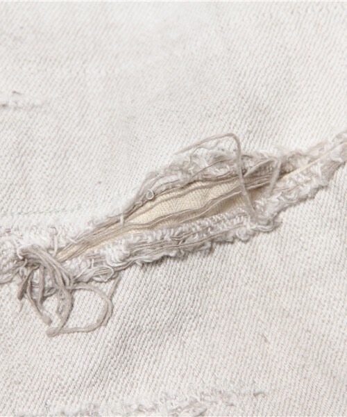 Johnbull Private labo（ジョンブルプライベートラボ）の「タイトストレートデニムパンツ（デニムパンツ・メンズ・ホワイト系その他・28inch/30inch/32inch/34inch）」の15枚目の写真