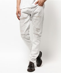 Johnbull Private labo | タイトストレートデニムパンツ(デニムパンツ)