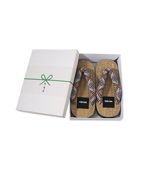 Ne-net（ネネット）の「せったくん / 雪駄（その他・レディース・dark brown/light purple・M/L）」の9枚目の写真